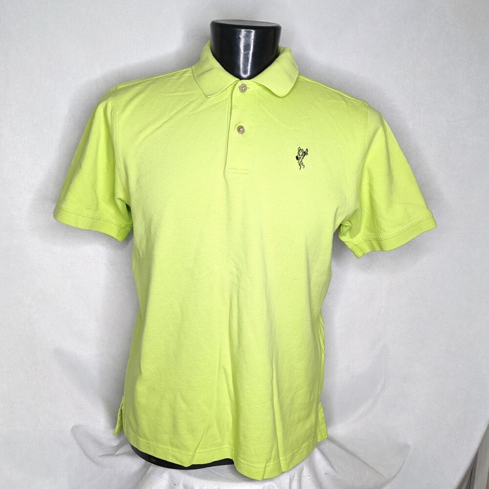 Ashworth Men's Polo Shirt Set (2) Medium Neon Red Good